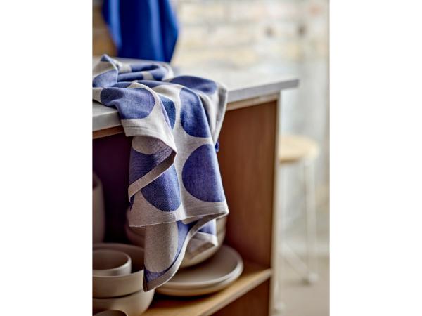 Södahl Bubbles Viskestykke 50 x 70 cm 2 stk. Royal Blue