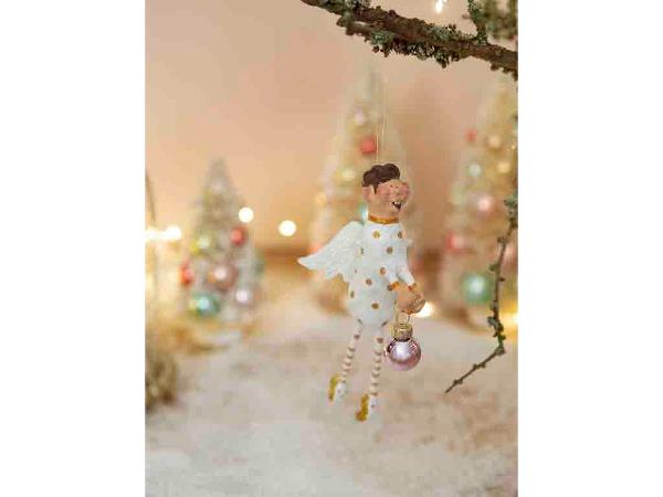 Medusa Copenhagen Juleophæng Engel med julekugle Medusa Copenhagen Juleophæng Engel med julekugle