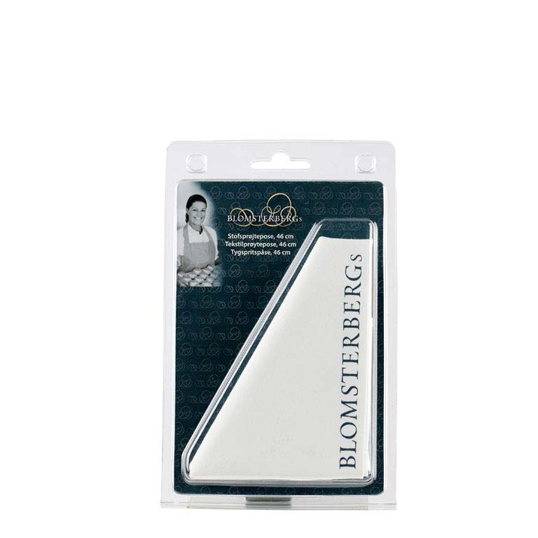 Blomsterbergs Sprøjtepose 46 cm hvid bomuld Blomsterbergs Sprøjtepose 46 cm hvid bomuld