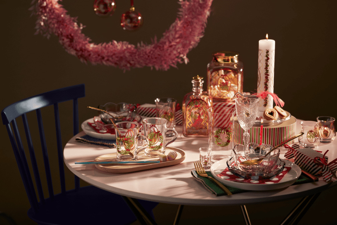 Holmegaard Christmas Kalenderlys 2025 Ø5 cm multi