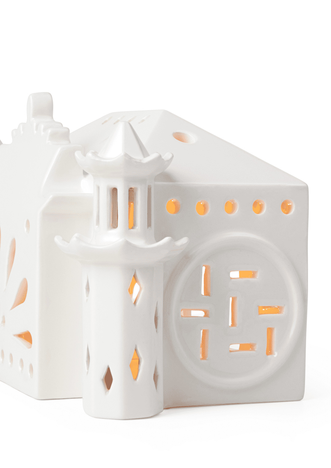 Kähler Urbania Tivoli Lyshus Pantomime Teatret hvid Kähler Urbania Tivoli Lyshus Pantomime Teatret hvid