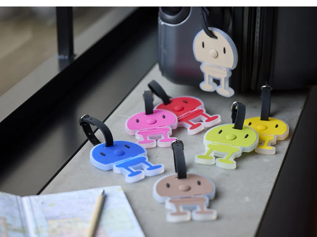 Hoptimist Bag tag Choko