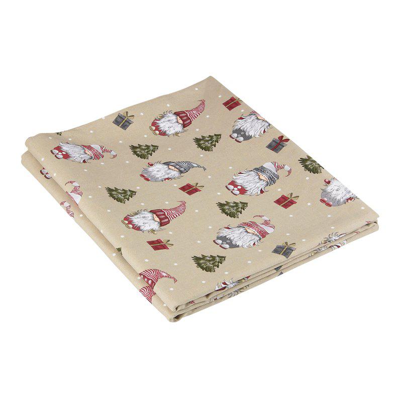 Nils Dug, rød juledug, 145x250 cm Nils Dug, rød juledug, 145x250 cm