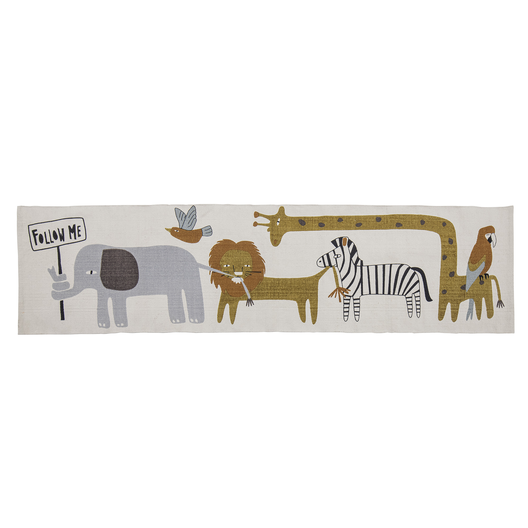 Neah Tæppe, Multifarvet, Bomuld 200x50 cm