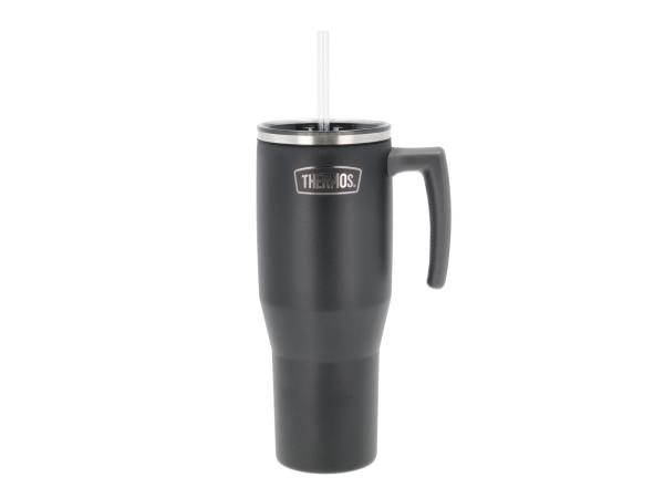 Termokrus med hank 1,1 liter Mat sort