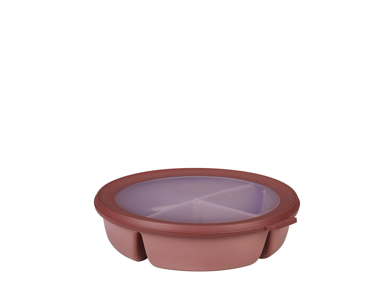 Mepal Cirqula Skål m/låg trio 22,5 x 6 cm Vivid mauve