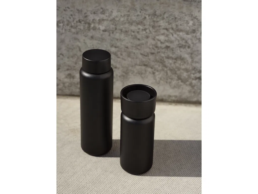 Zone Singles Termokop med to låg 400 ml Sort