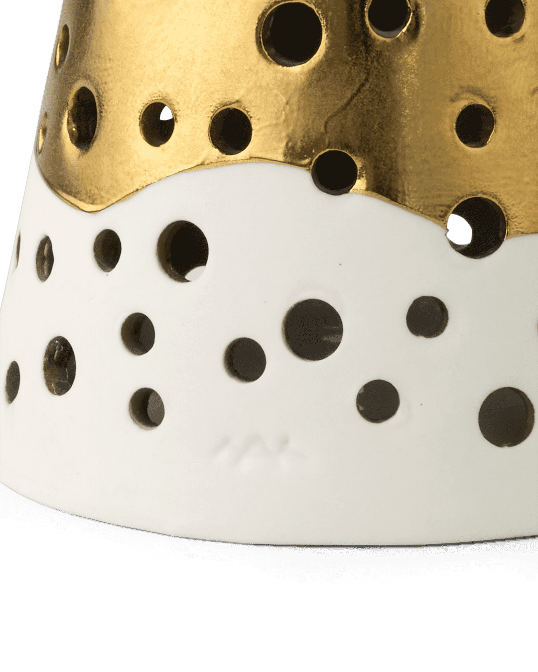 Kähler Nobili Fyrfadsstage høj H19 guld Kähler Nobili Fyrfadsstage høj H19 guld