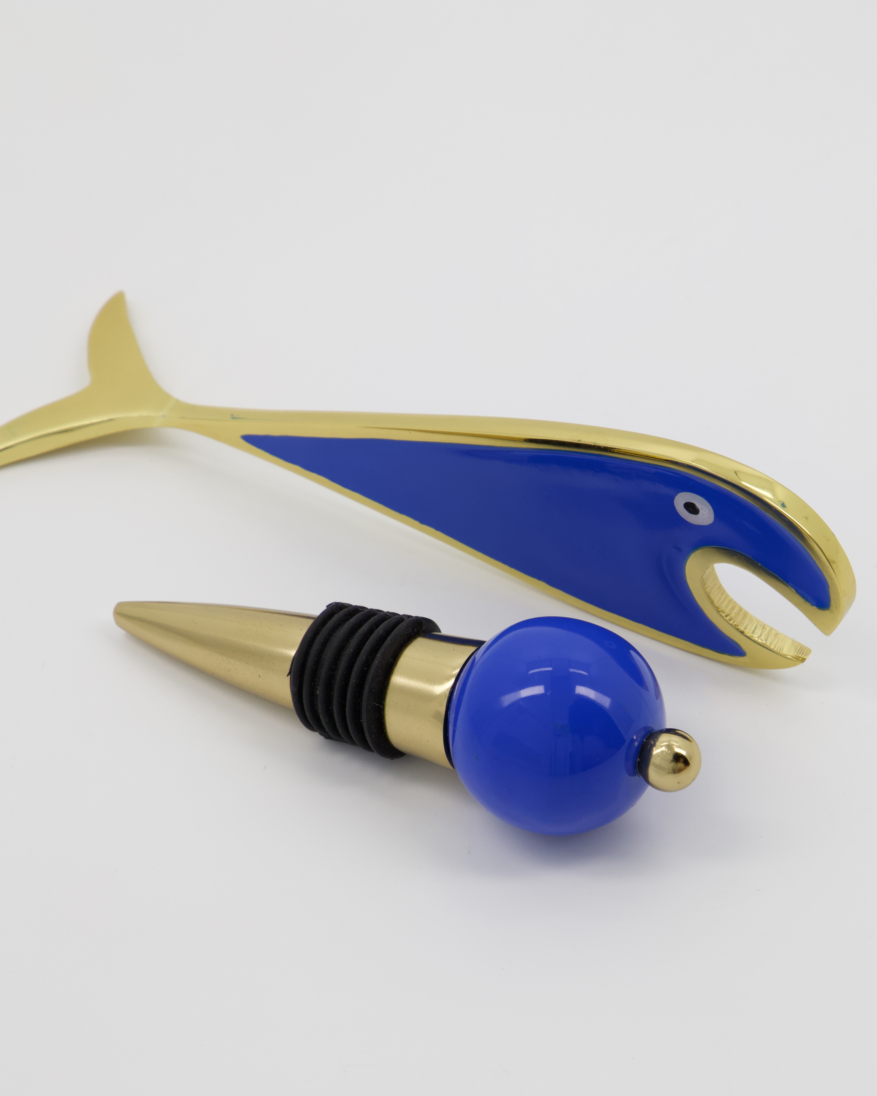 Cocktail Set, Open, Gylden, Blå