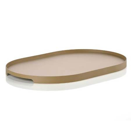 Zone Singles Bakke 35 x 23 x 1,8 cm Khaki