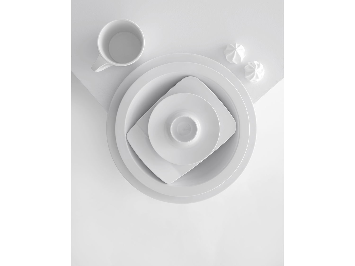 Rosti Hamlet Frokosttallerken 21 cm Hvid