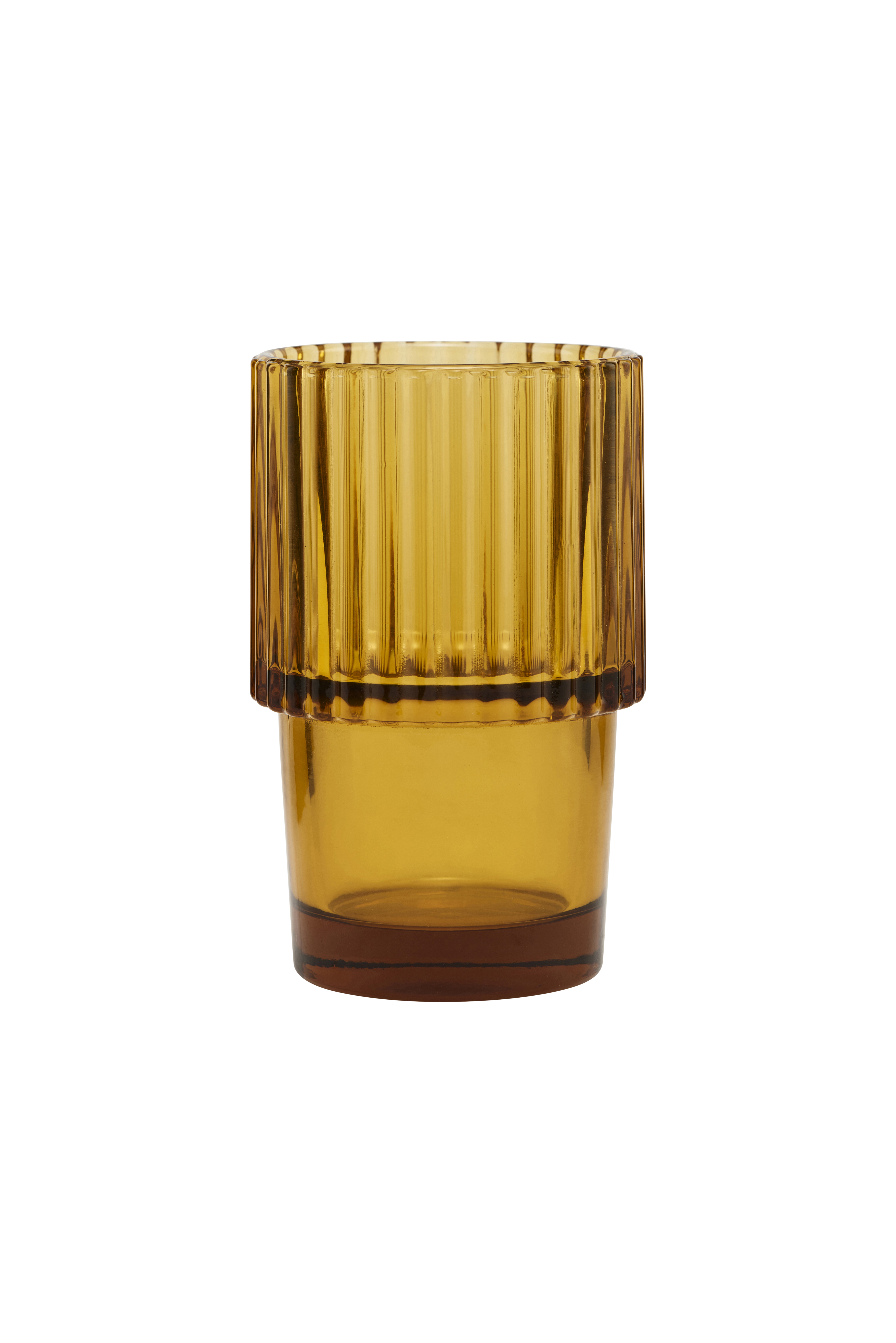 Glas, Rills, Amber, Brun