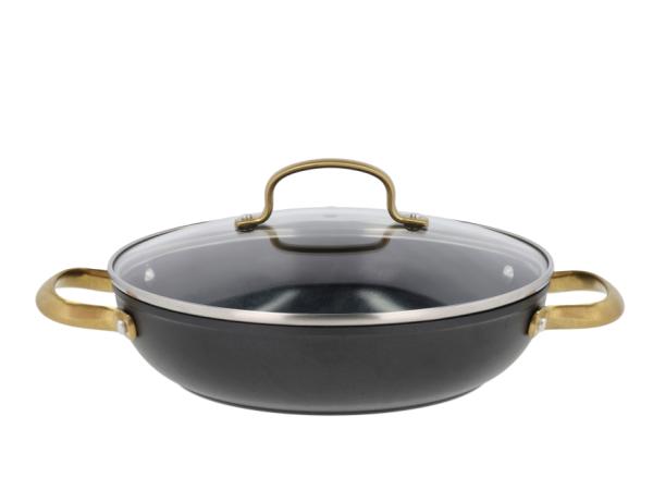 HOLM Brasserie Sautergryde keramisk non-stick Dia 26 x 6,4 cm 2,7 liter Sort HOLM Brasserie Sautergryde keramisk non-stick Dia 26 x 6,4 cm 2,7 liter Sort
