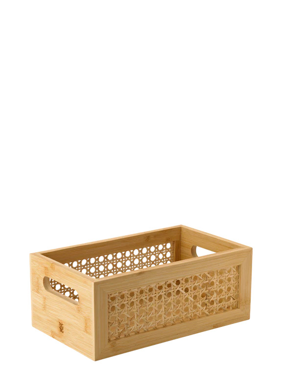 BAMBOO BOX opbevaringskasse B15 cm bamboo BAMBOO BOX opbevaringskasse B15 cm bamboo