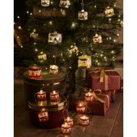 Sirius Elly Tromme Guirlande, 8 LED, Rød/Klar