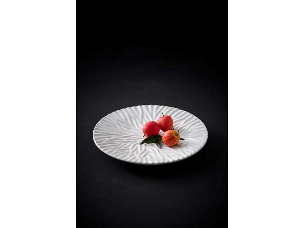 Morsø Flame Fad Dia 32,5 x 4,5 cm Hvid