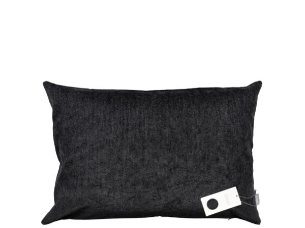 Södahl Washed Chenille Pudebetræk 40 x 60 cm Black