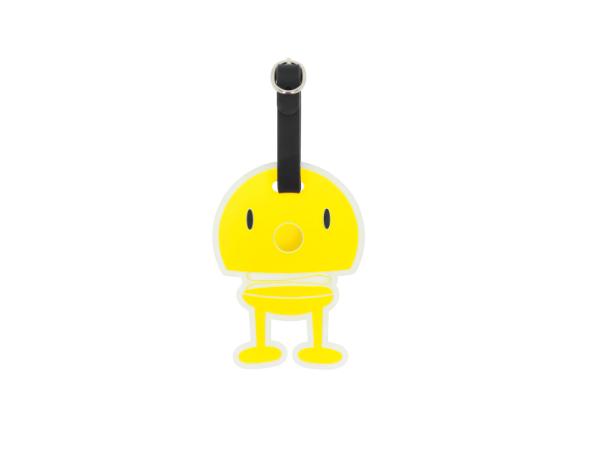 Hoptimist Bag tag Gul
