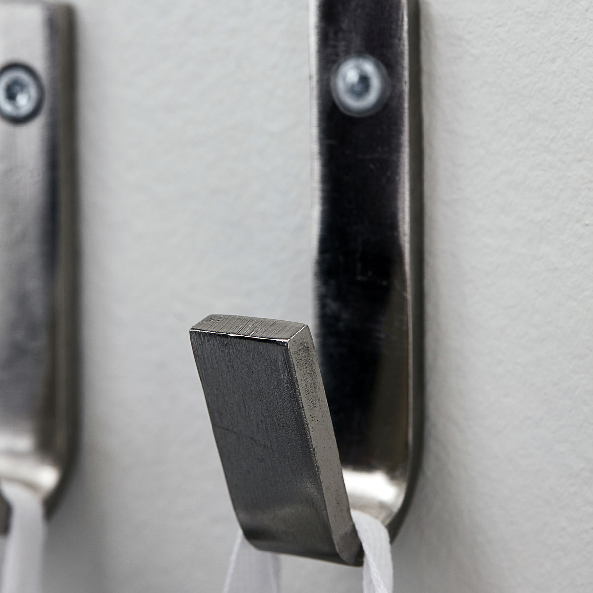 Knage, Bath, 7 cm, sølv, 3 stk* Knage, Bath, 7 cm, sølv, 3 stk*