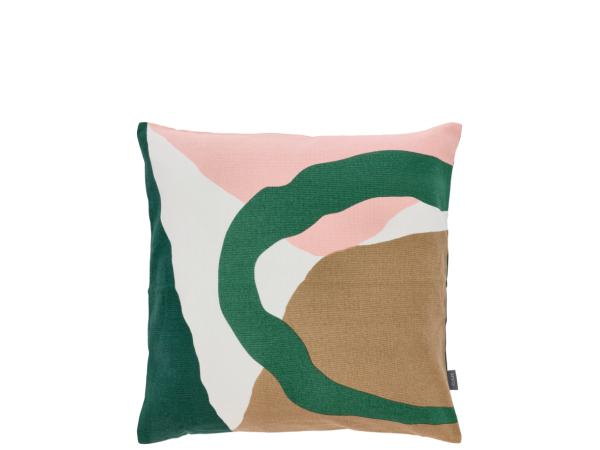 Södahl Collage Pude 45 x 45 cm Green