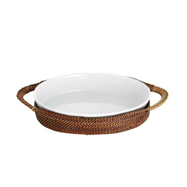 Pillivuyt Kurv oval 31 x 23 cm Lys/Mørk brun Pillivuyt Kurv oval 31 x 23 cm Lys/Mørk brun