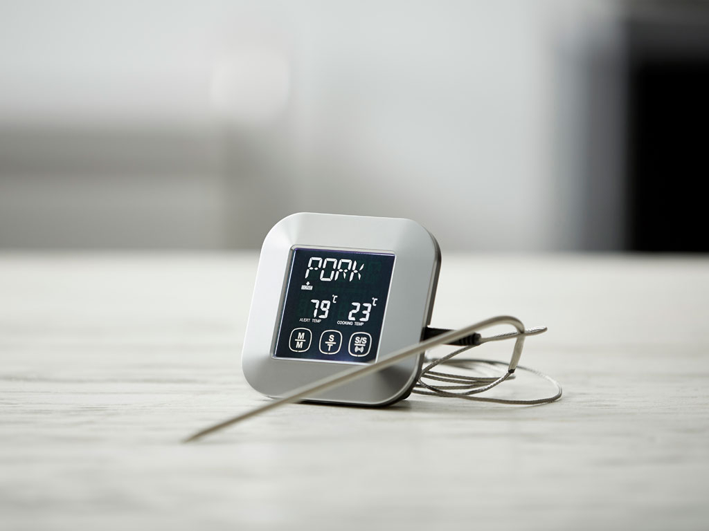 Funktion Stegetermometer, med timer Funktion Stegetermometer, med timer