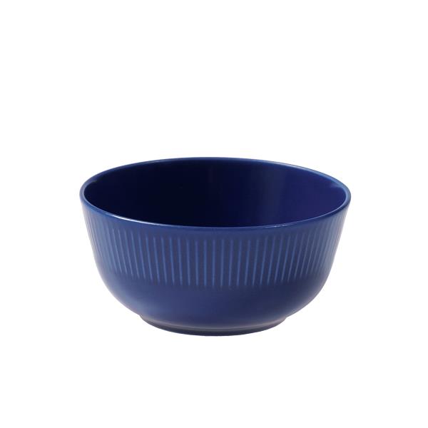 Groovy - skål stentøj blue 1 stk 