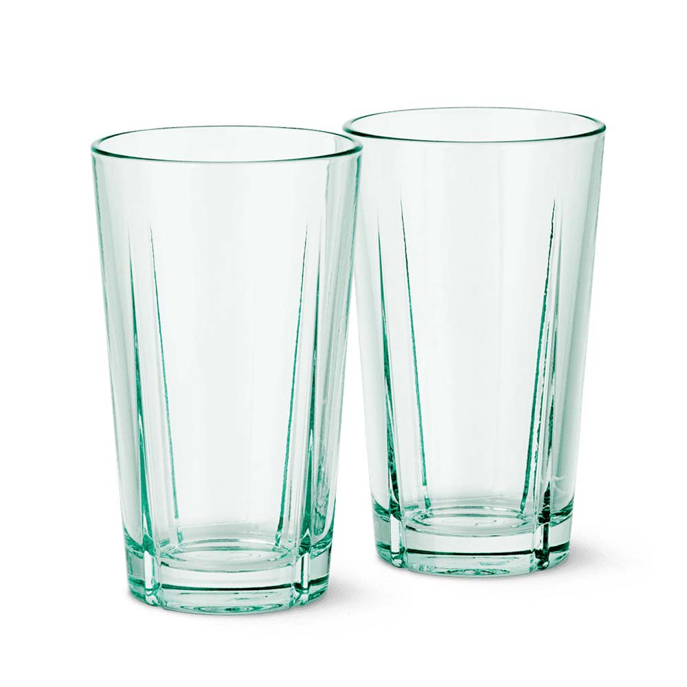 Grand Cru Recycled Caféglas 37 cl klar grøn 2 stk*