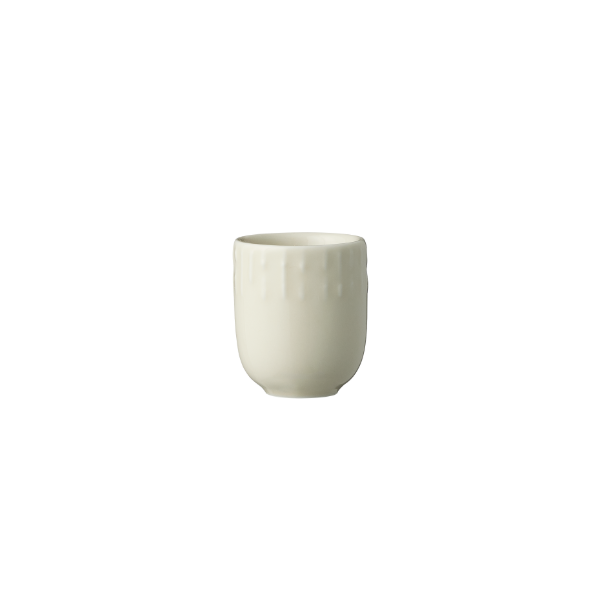 Confetti mini kop med relief Porcelæn 5 cl. Vanilla