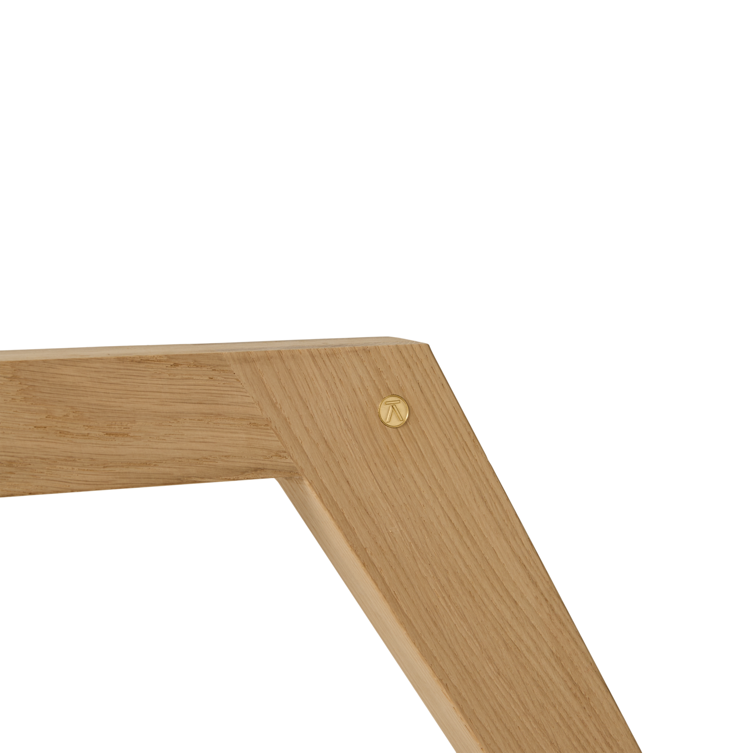 View TV Stander, L94,8xB50xH91,3 cm - 100% Massiv Eg