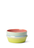 Poppery Skål Ø12 cm mint/apple green/pink