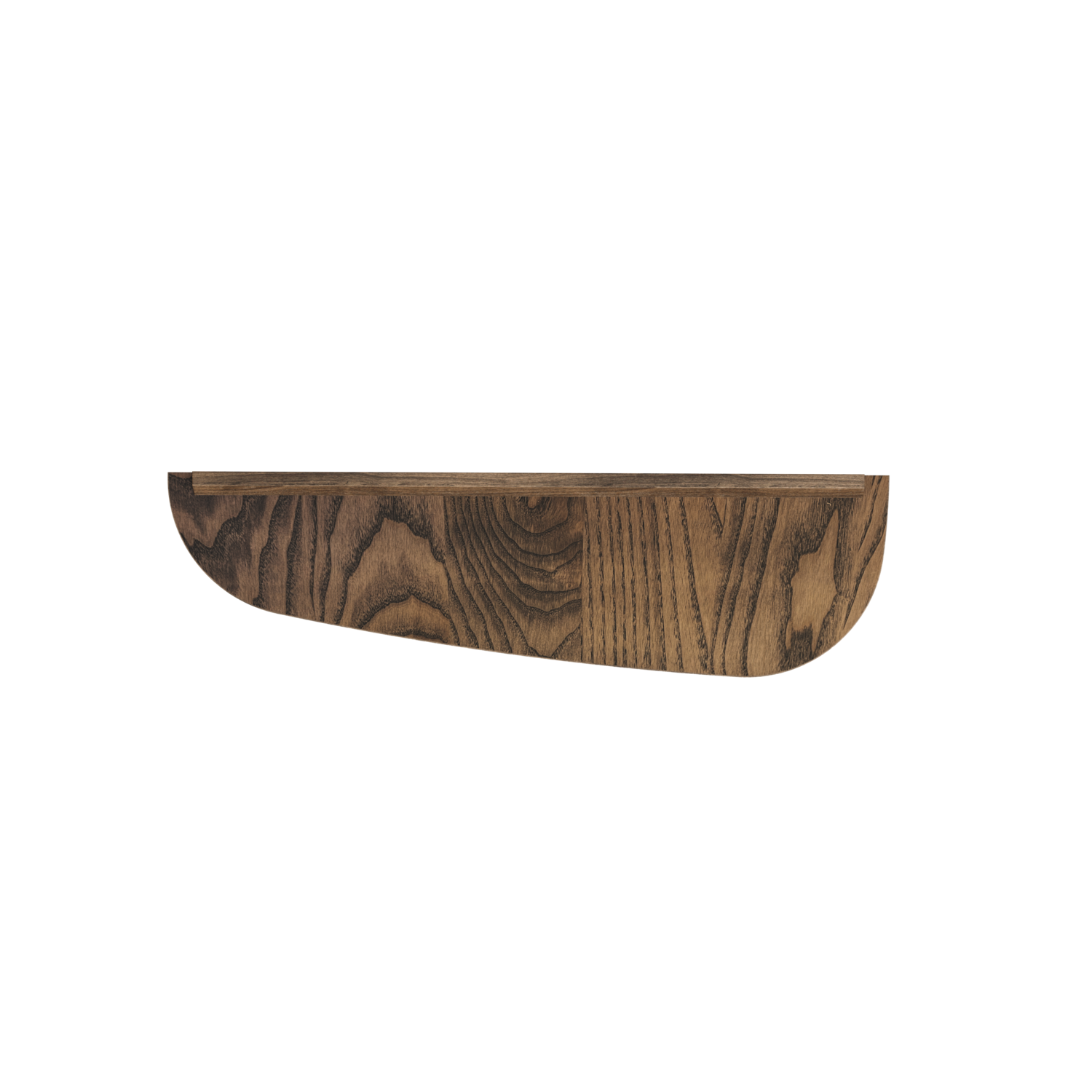 Shelf 3 - Røget, L78,5xD22 cm - 100% Massiv Ask - Røget Olie