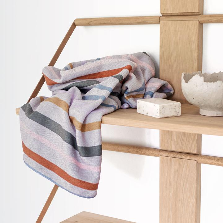 MULTI Gæstehåndklæde, 30 x 50 cm, light grey 2 stk MULTI Gæstehåndklæde, 30 x 50 cm, light grey 2 stk