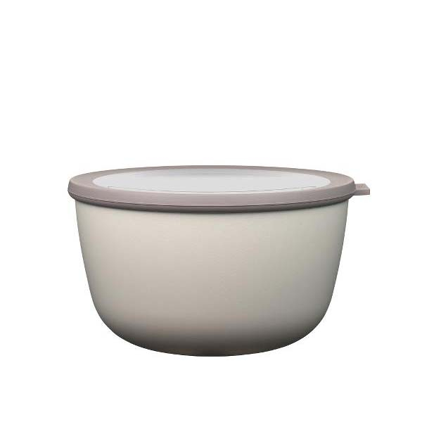 Mepal Cirqula skål m/låg Dia. 19 x 11 cm 2000 ml Nordic white