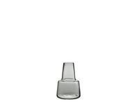 Flora Vase H12 cm smoke