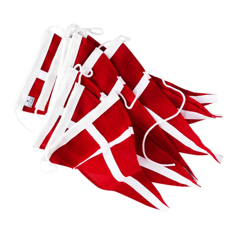 Langkilde & Søn Eksklusiv vimpelranke med Dannebrogsflag 3,6m Langkilde & Søn Eksklusiv vimpelranke med Dannebrogsflag 3,6m