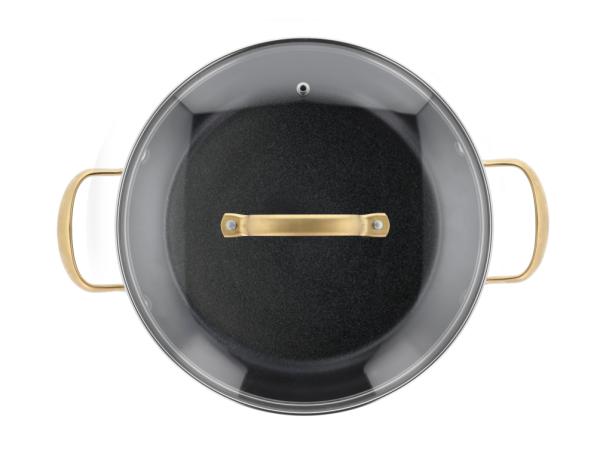 HOLM Brasserie Sautergryde keramisk non-stick Dia 26 x 6,4 cm 2,7 liter Sort HOLM Brasserie Sautergryde keramisk non-stick Dia 26 x 6,4 cm 2,7 liter Sort