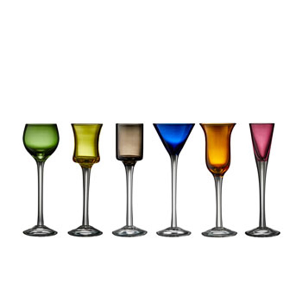 Lyngby Glas Snapseglas 2,50 cl 6 stk Lyngby Glas Snapseglas 2,50 cl 6 stk