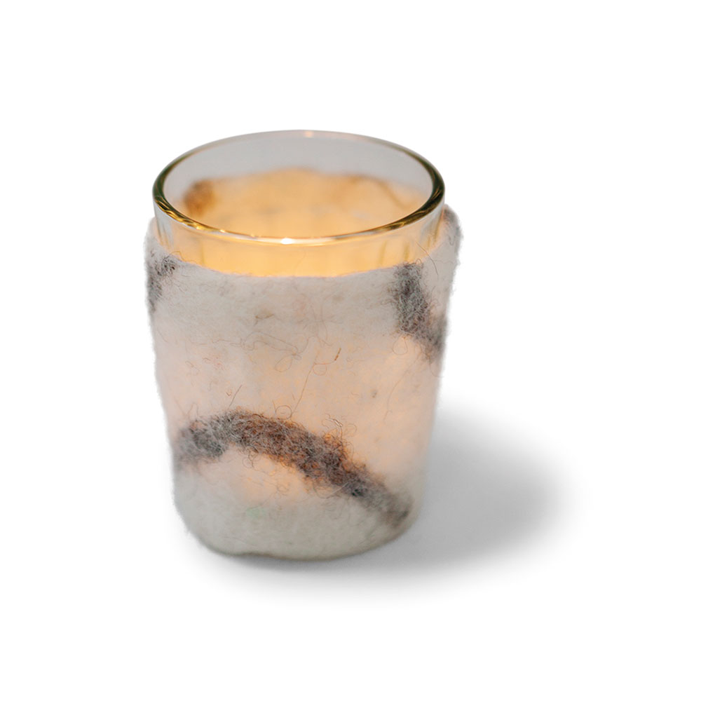 Tealight holder, Stone Tealight holder, Stone