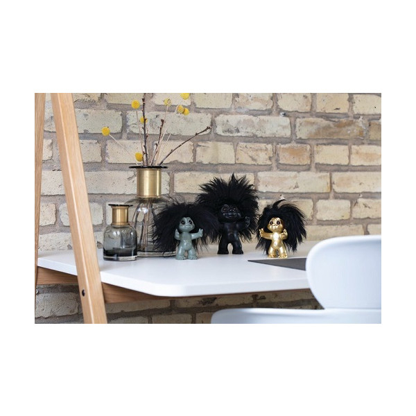 Lykketrold, mat messing look 12 cm* Lykketrold, mat messing look 12 cm*