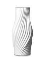 Twist Vase H31 cm hvid