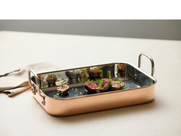 Blomsterbergs Bradepande 35 x 25,5 x 6,3 cm Kobber Blomsterbergs Bradepande 35 x 25,5 x 6,3 cm Kobber