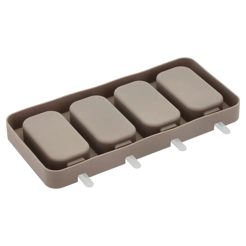 Ispindeform til 4 stk. Classic Latte Silikone
