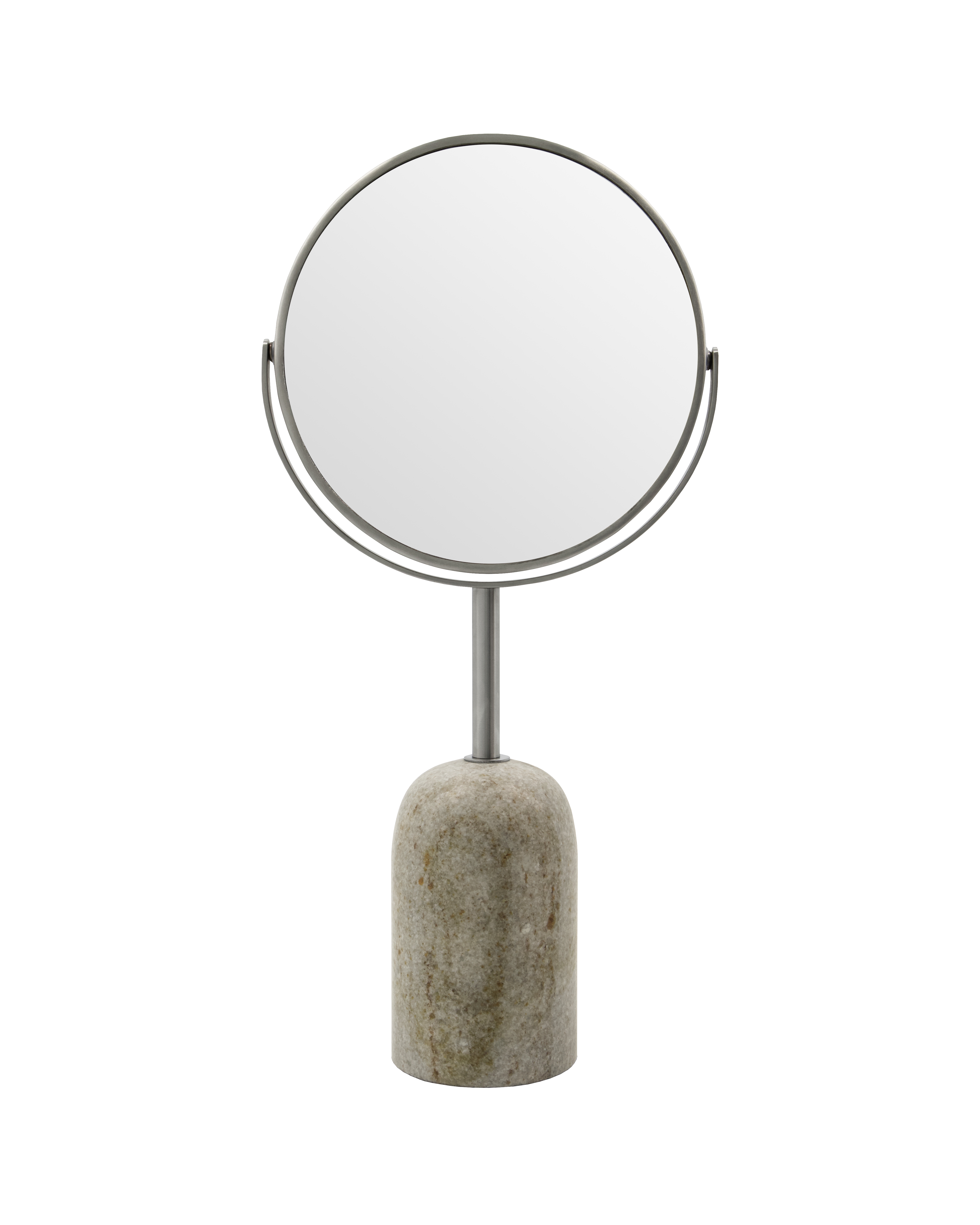 Bordspejl, Marble, Beige