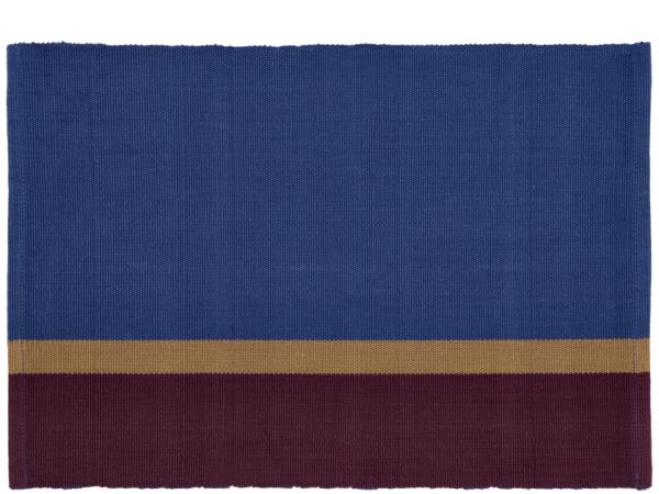 Södahl organic Impression Dækkeserviet 33 x 48 cm Royal Blue
