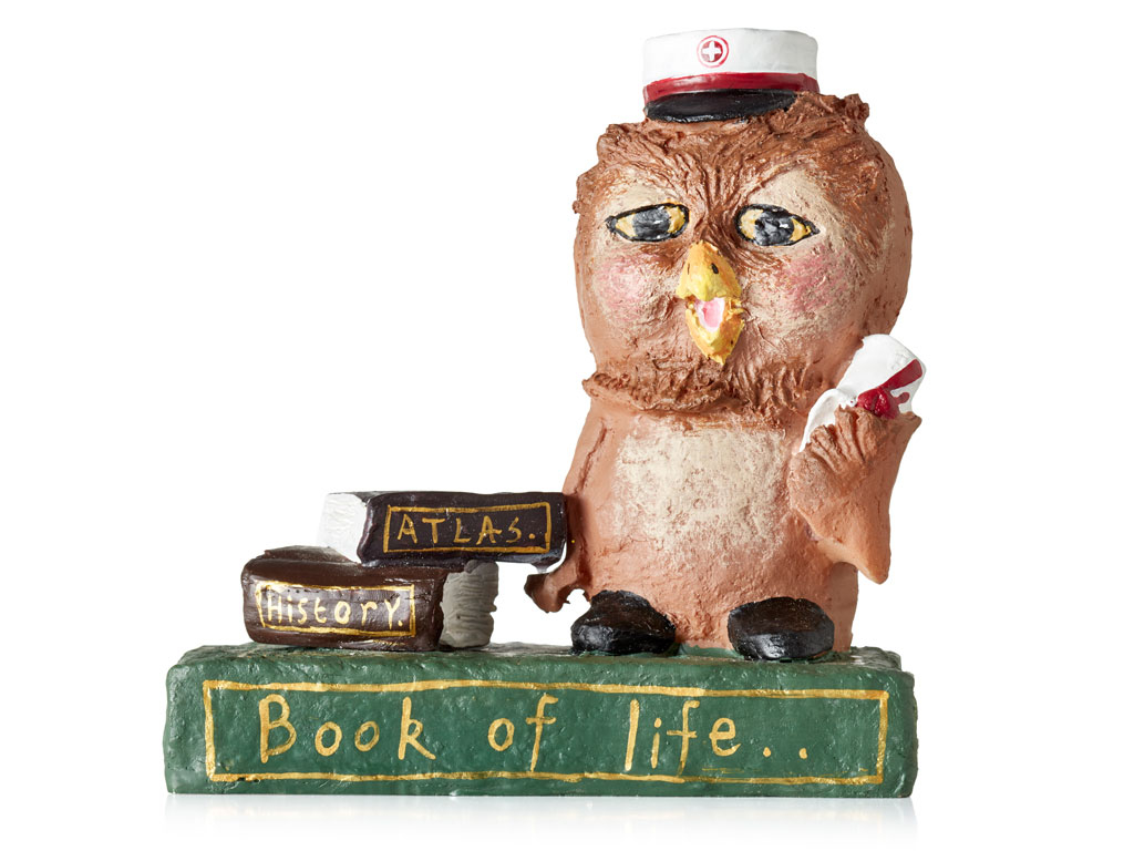 Medusa Copenhagen Studenter ugle Holger, rød, 13 cm* Medusa Copenhagen Studenter ugle Holger, rød, 13 cm*