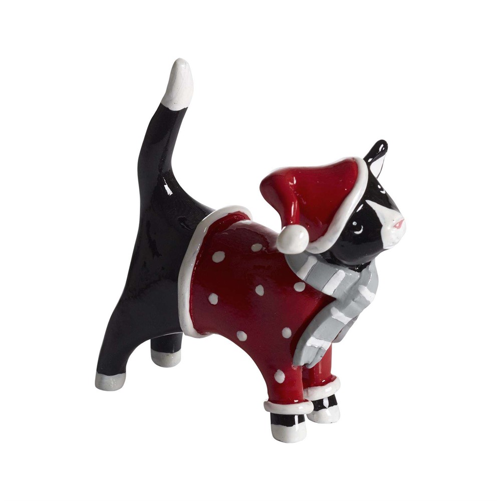 Christmas Cat Dolly, H.7,5cm Christmas Cat Dolly, H.7,5cm