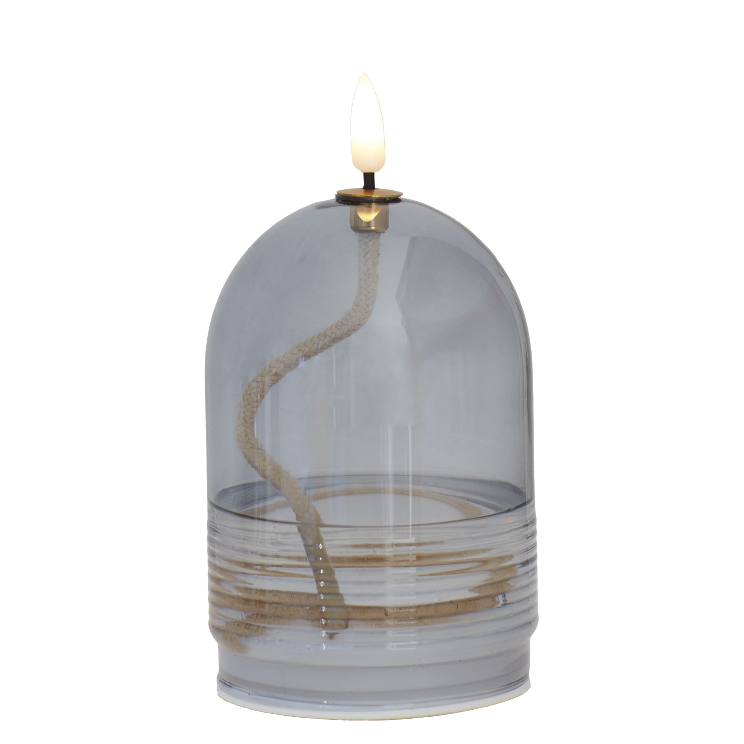 Sirius Dea Olielampe Ø8xH11 cm, Grå