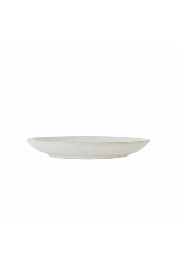 Addison Tallerken, B22xH3 cm, Hvid