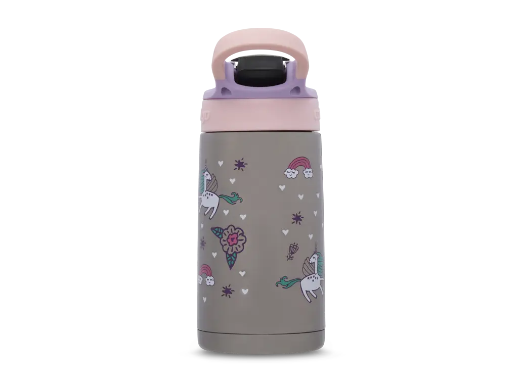 Contigo Easy clean steel Strawberry Flying Unicorn, 380ml